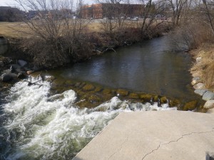 Paint Creek_looking upstream from 2nd