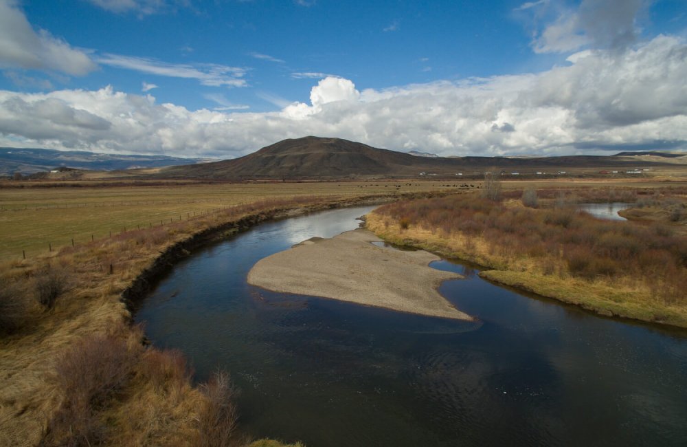 2017 SEP 06: Members of the West Denver Chapter of Trout Unlimited survey the work they've helped to facilitate on the Clear Creek in Jefferson County, Colorado.