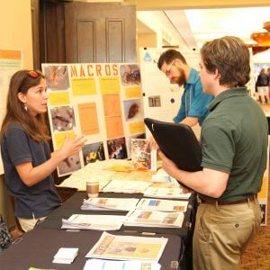 Rally Conversation at Display Table