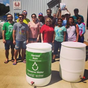 Rain barrel group