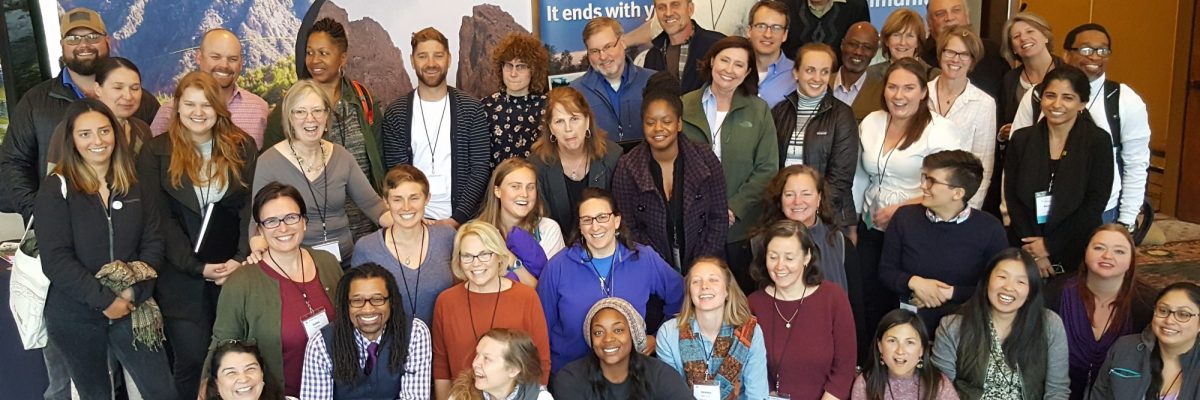 urban-waters-32 Members of the Urban Waters Learning Network at River Rally 2018.