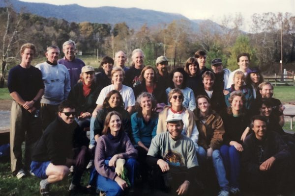 Attendees at the 1996 River Leadership Forum, one of the first River Network events to feature an EDI session, and during which the network was first pushed by leaders of color to do more. Photo courtesy Phil Wallin.